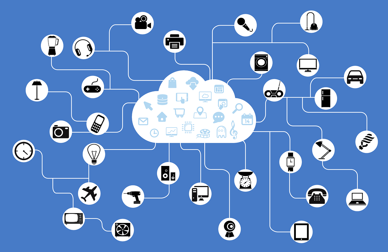 Internet das Coisas - Nuvem com vários dispositivos conectados
